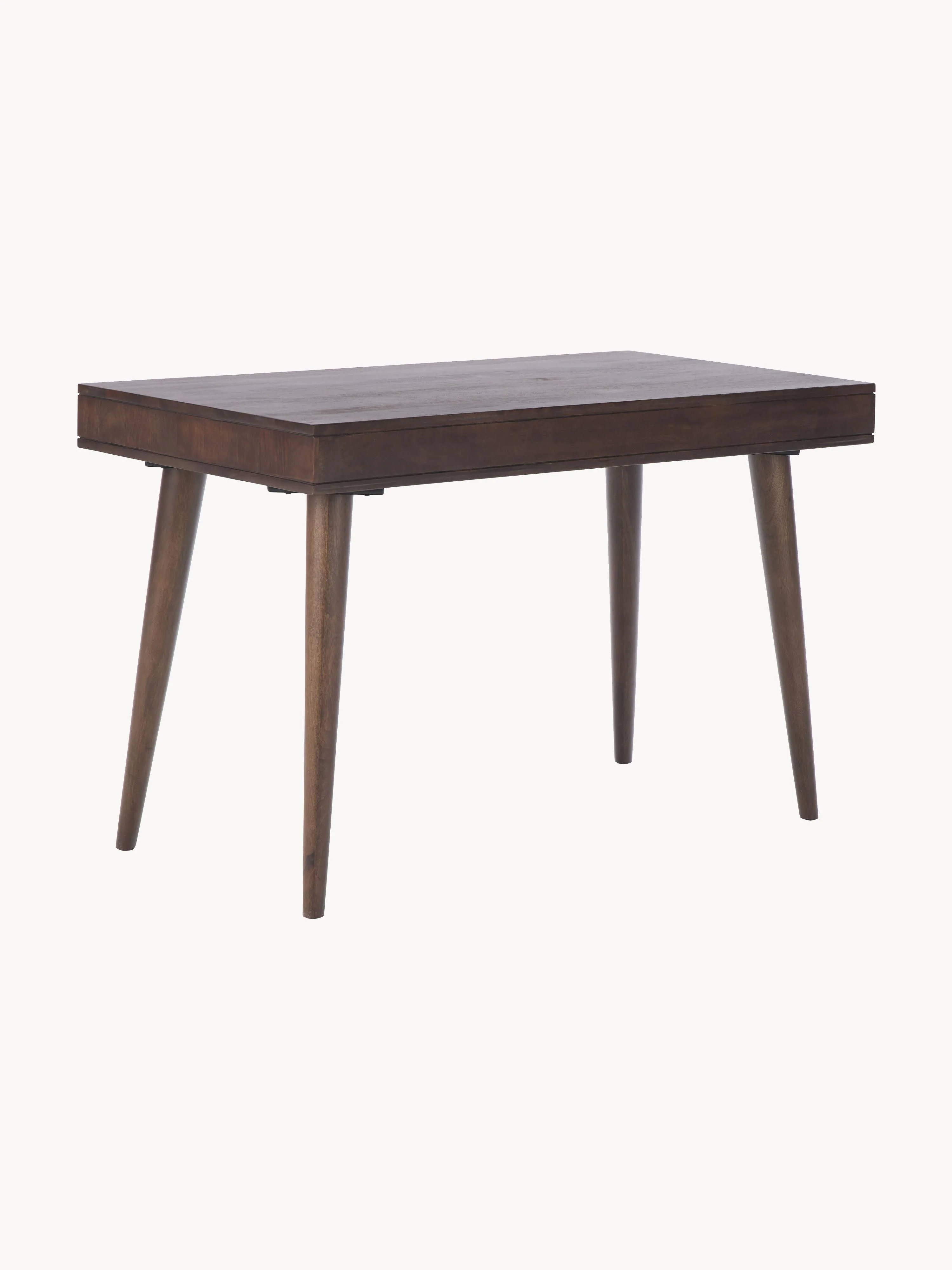 Bureau Tova van massief hout met lades