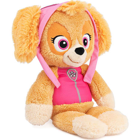 Paw Patrol Med-På-Tur-Plys Skye bamse 33 cm