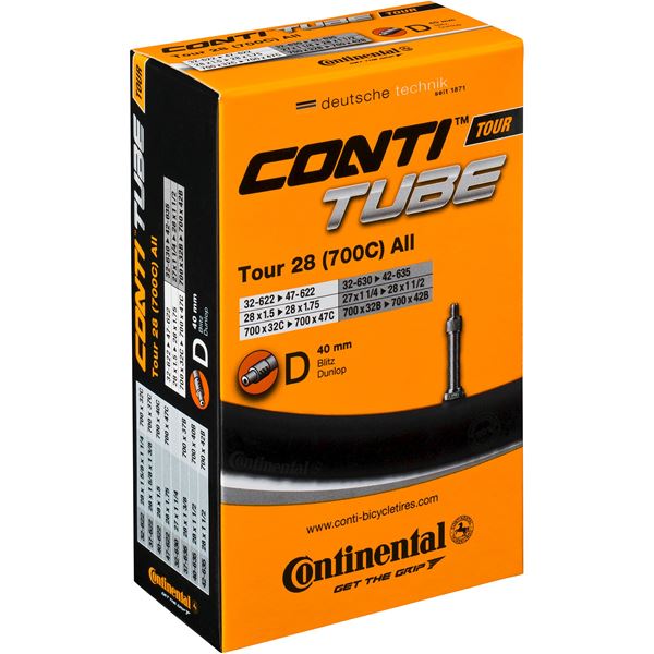 Continental slange 700 x 32-47C 40 mm. dunlopventil
