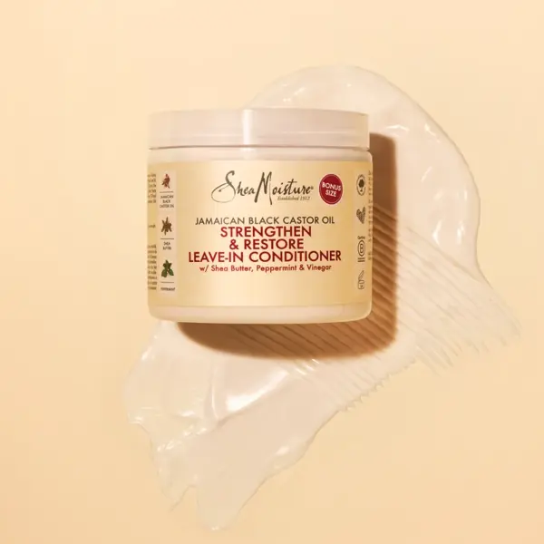 Condicionador sem enxágue fortificante e revitalizante Shea Moisture 431ml (tamanho bônus)