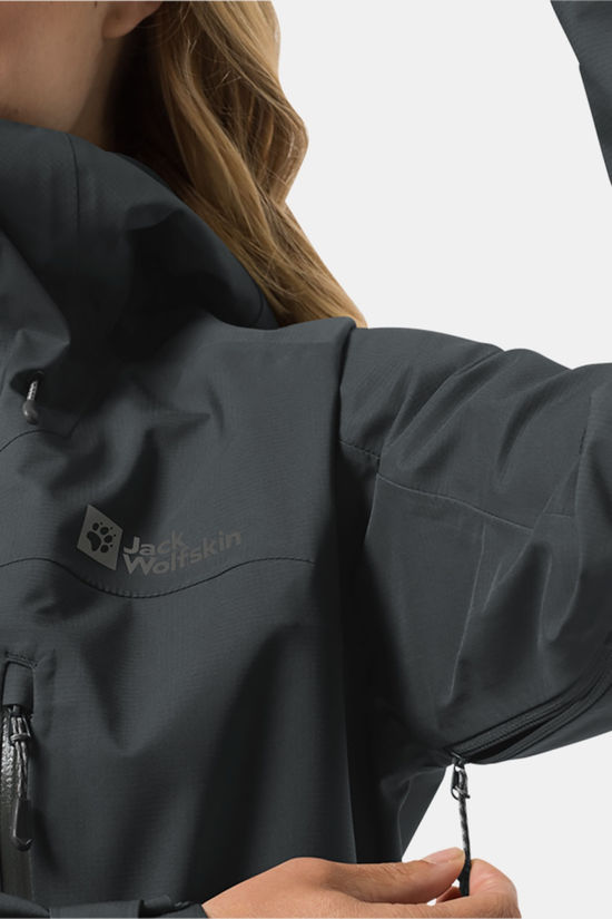 Jack Wolfskin Jack Wolfskin Kammweg 3L Jkt W Hardshell Jas Dames