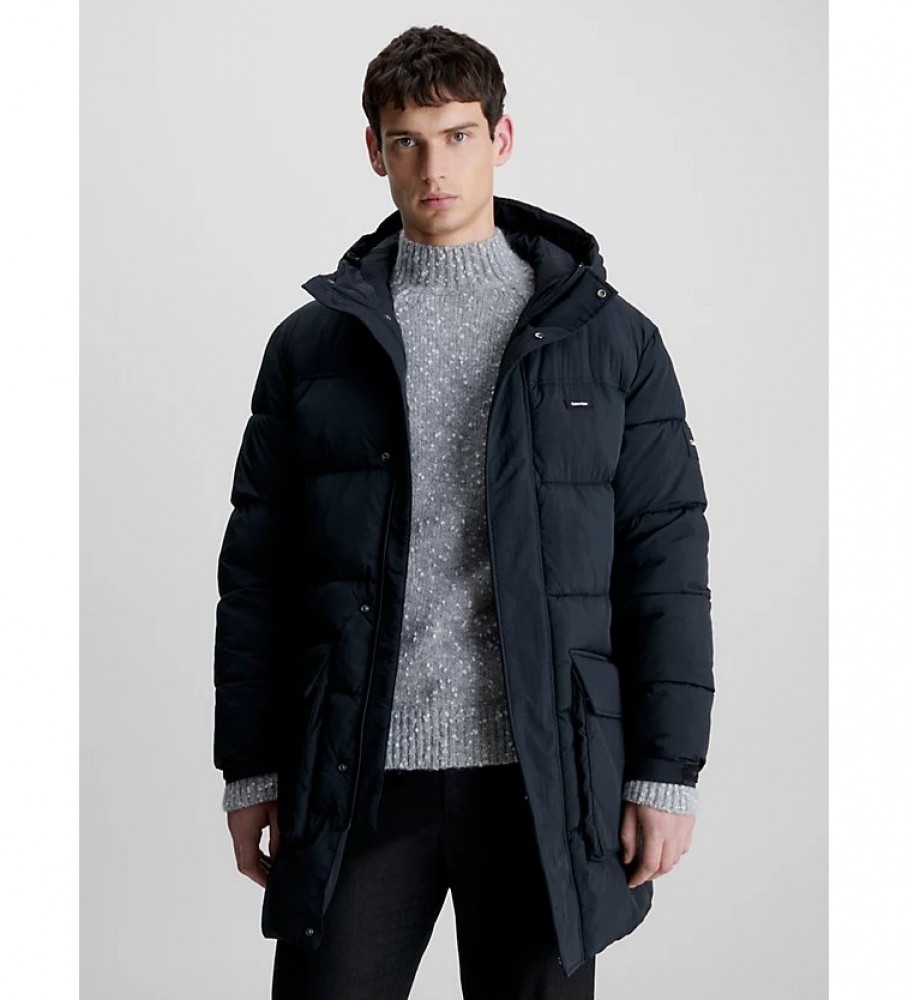 Casaco acolchoado Calvin Klein preto