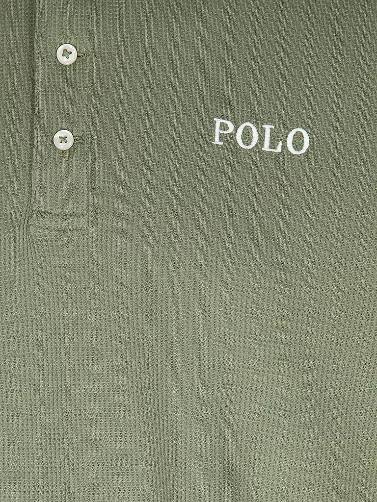 POLO RALPH LAUREN Pyjamashirt HENLEY dunkelgrün