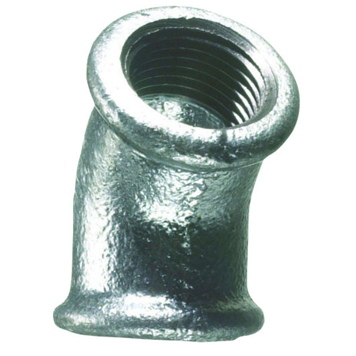 Galvaniseret vinkel 1/2