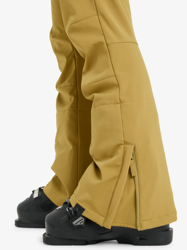 Rising High Pantalon de snow technique Beige Femme