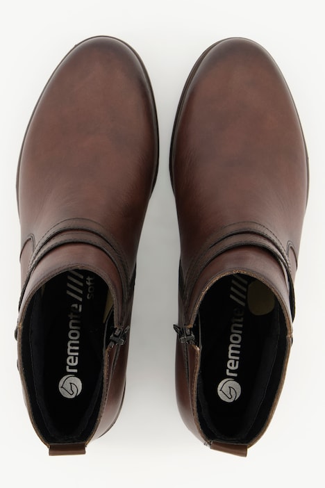 Remonte Leder-Boots, Wechselfußbett, Weite F 1/2