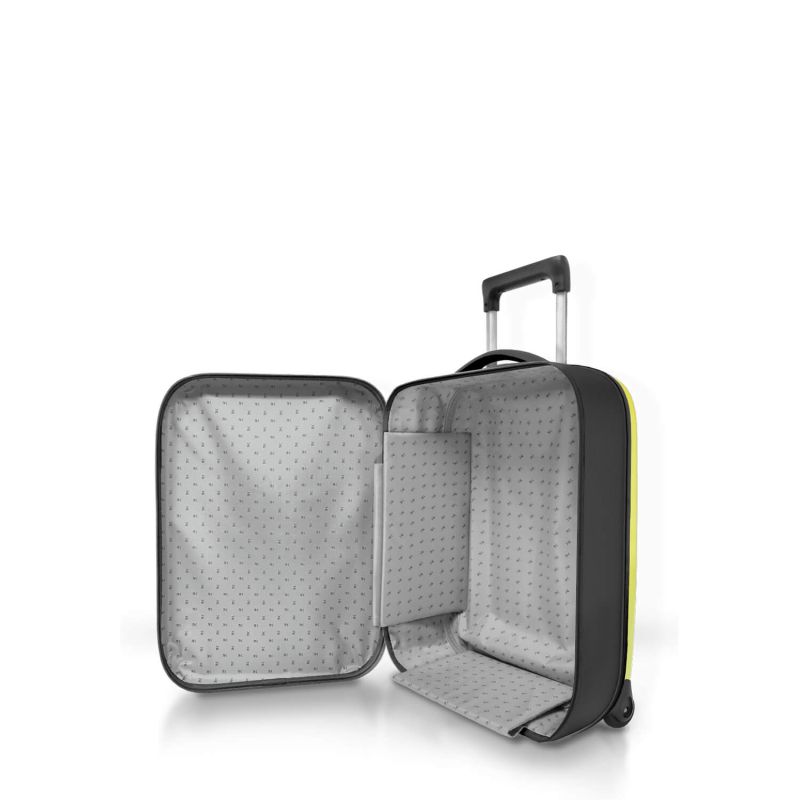 Valise cabine hybride pliable Flex Vega 55 cm Yellow Iris