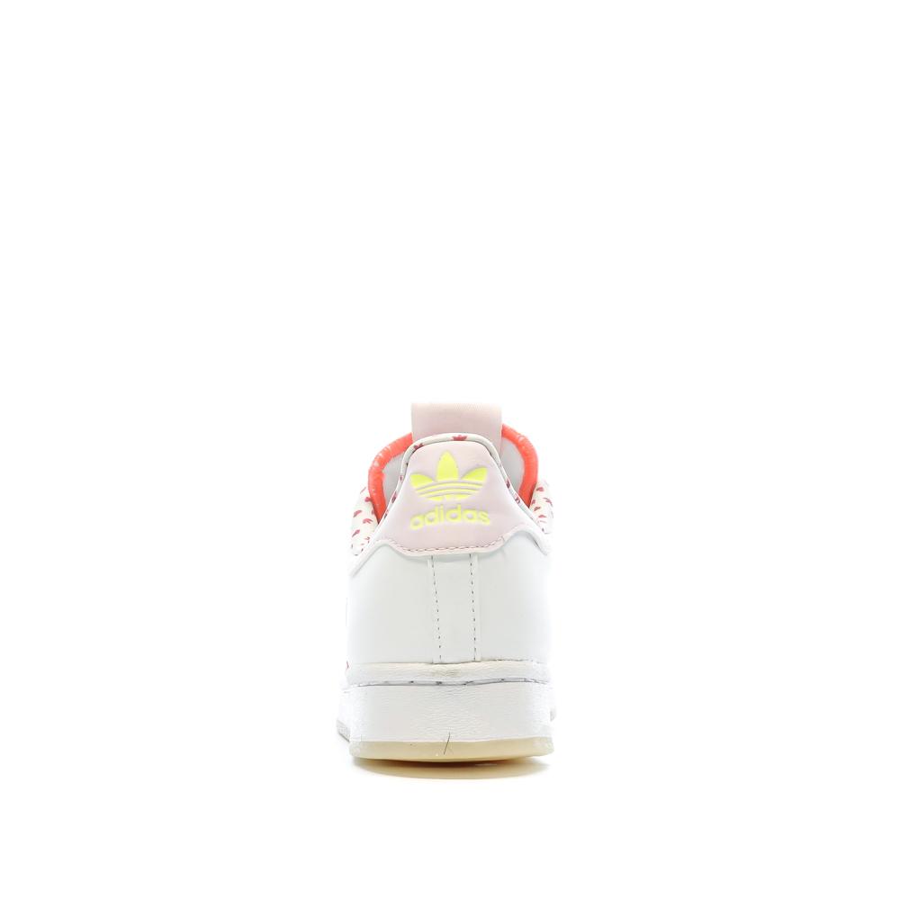 Adidas Baskets Blanche/Rose Fille Adidas Superstar J