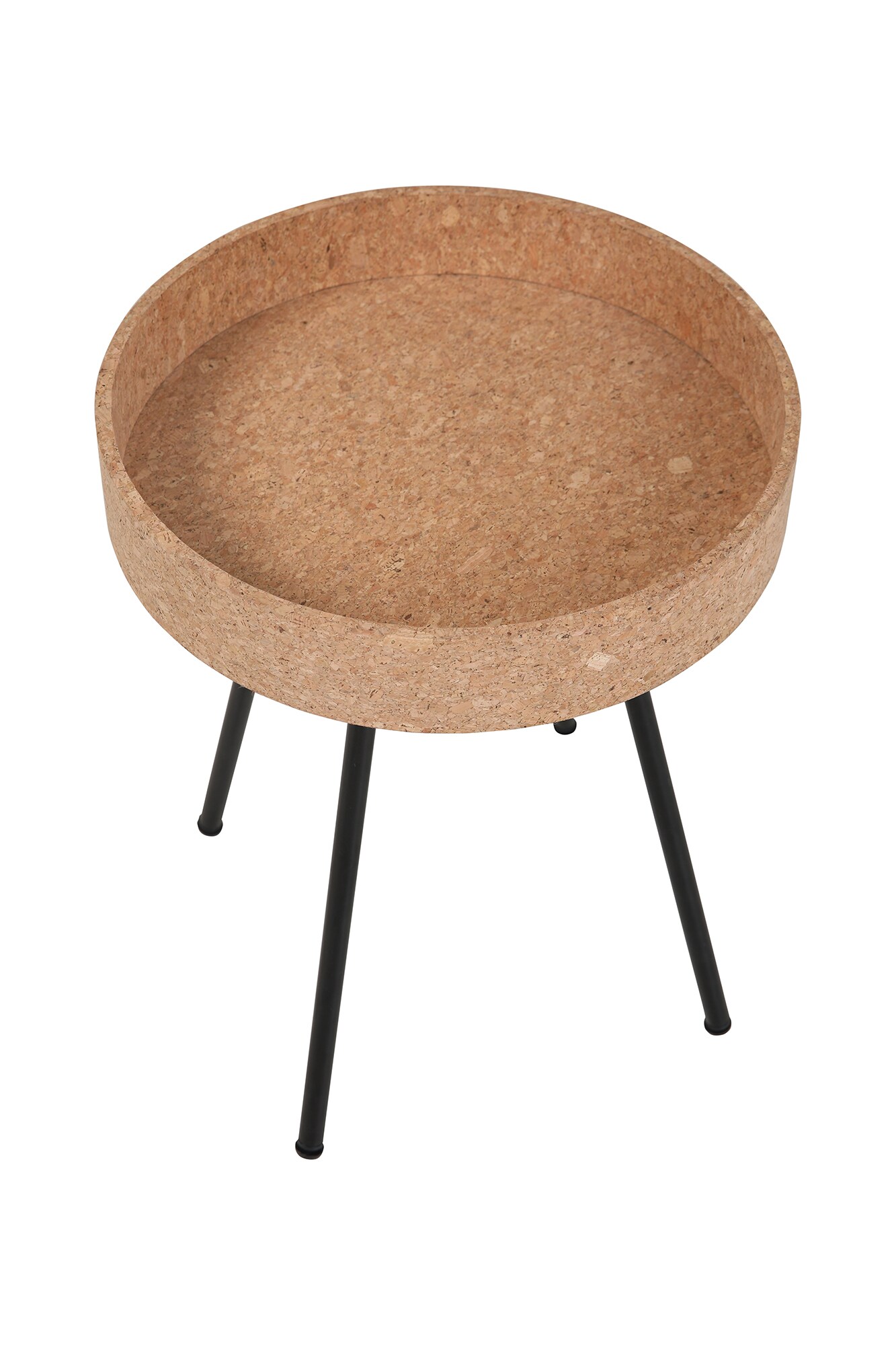 2er Set Beistelltisch Cork Couchtisch Wohnzimmertisch Sofatisch Kaffeetisch