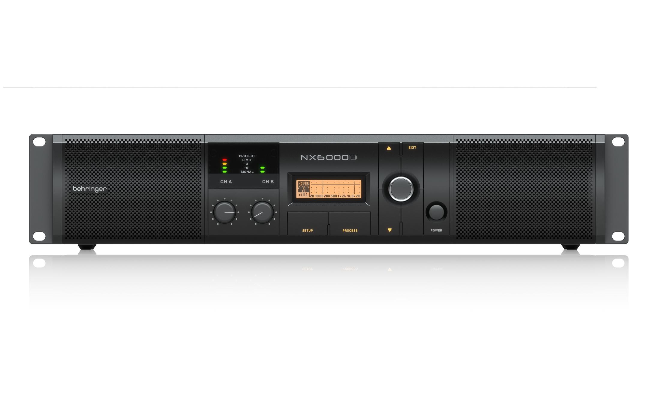 Endstufe NX6000D<br>Ultraleichte 6000 Watt Class-D Endstufe