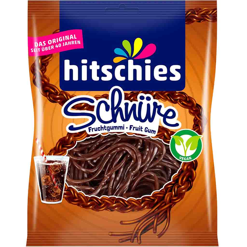 Hitschler Hitschies Schnüre Cola 125g MHD:28.2.26