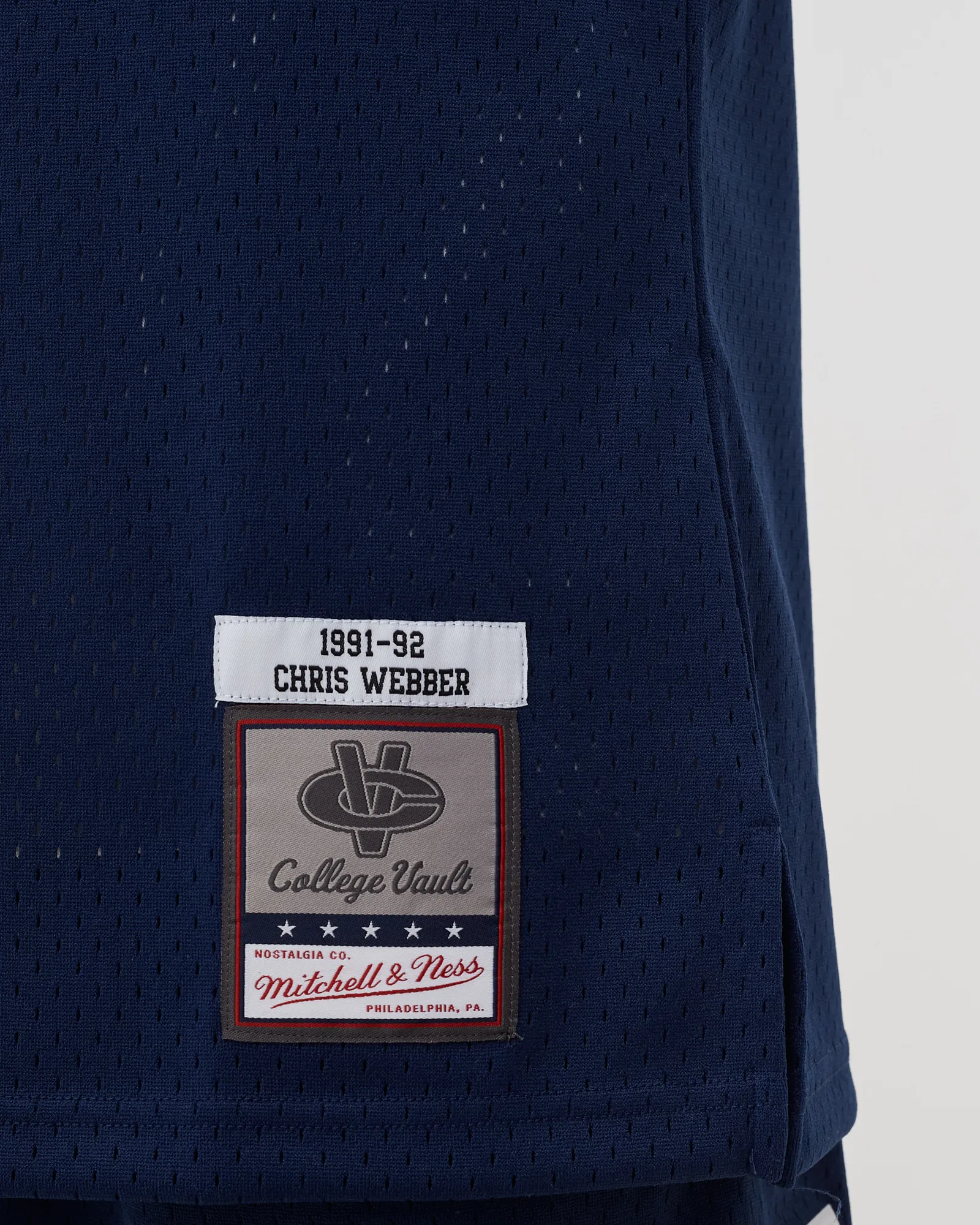 Mitchell & Ness NCAA Swingman Jersey University of Michigan 1991-92 Road CHRIS WEBBER #4