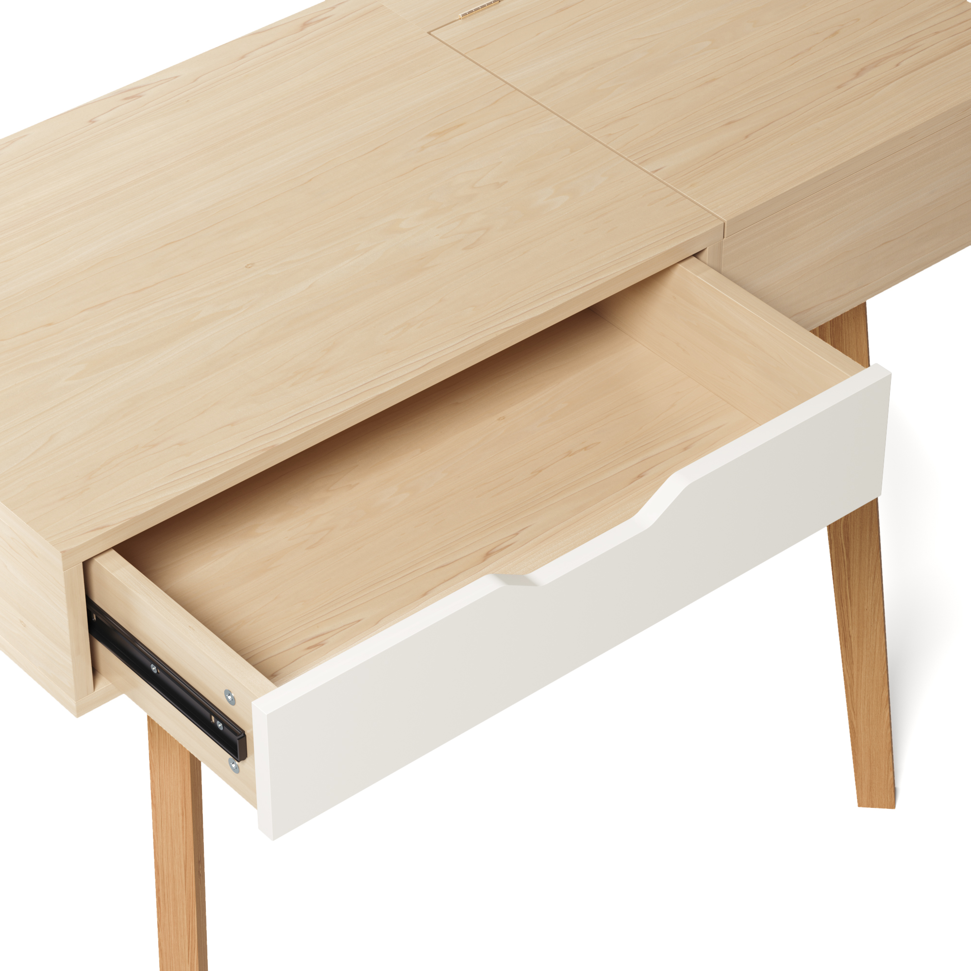 Schminktisch mit Schublade Holz CARLA