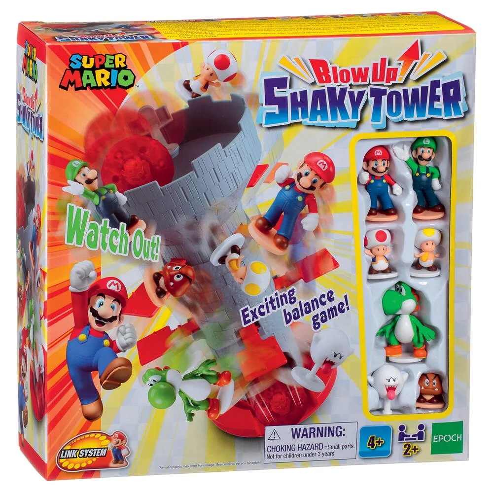 SUPER MARIO - BLOW UP! SHAKY TOWER