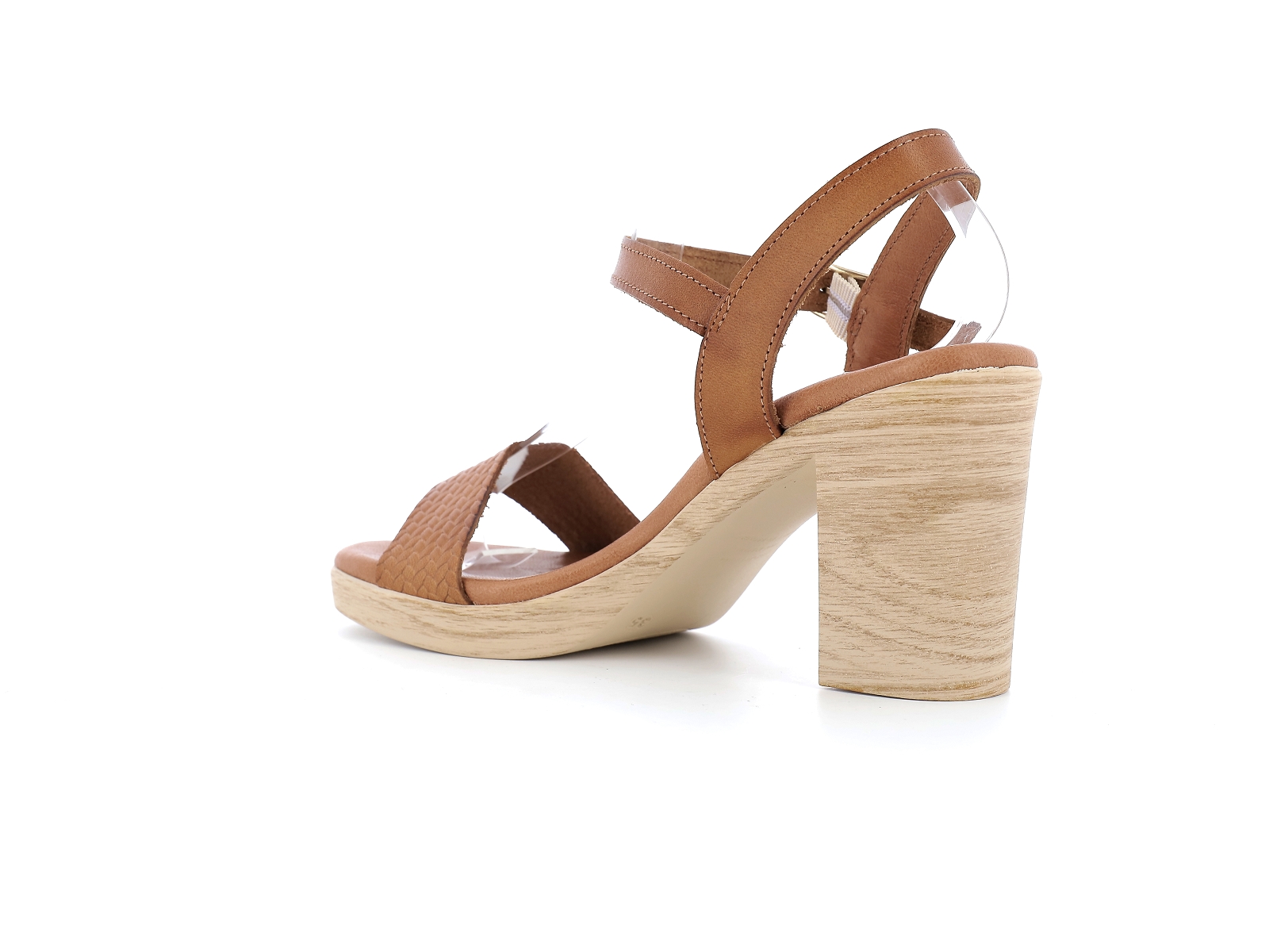 Chaussures du chateau-3990 Cuir Camel