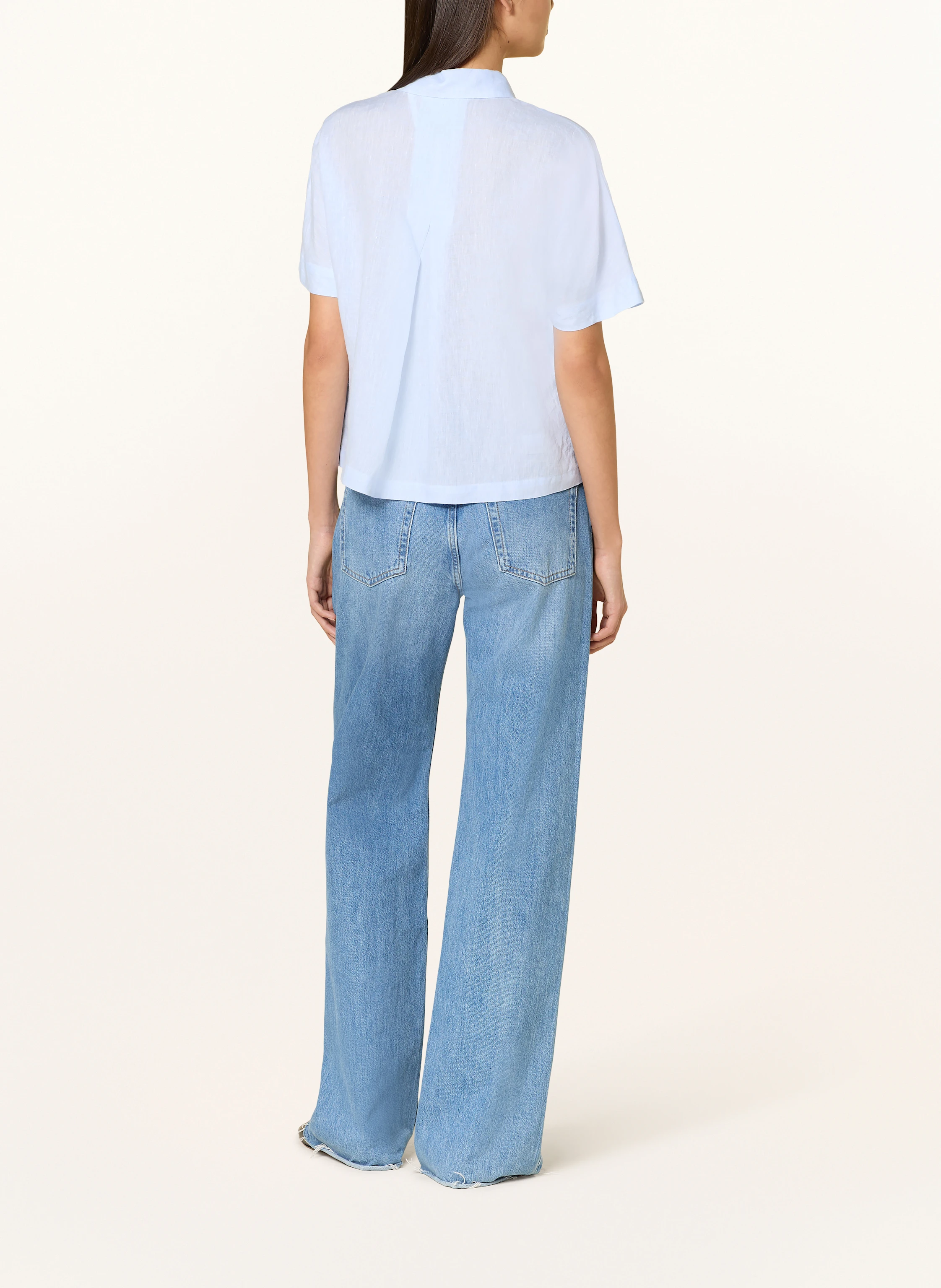 ROBERT FRIEDMAN Hemdbluse aus Leinen