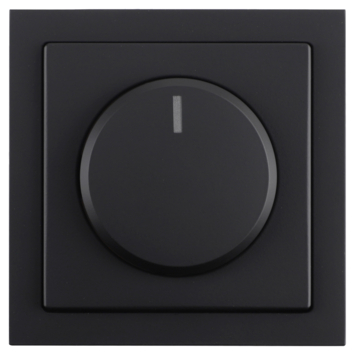 Busch-Jaeger Future Linear centraalplaat dimmer zwart