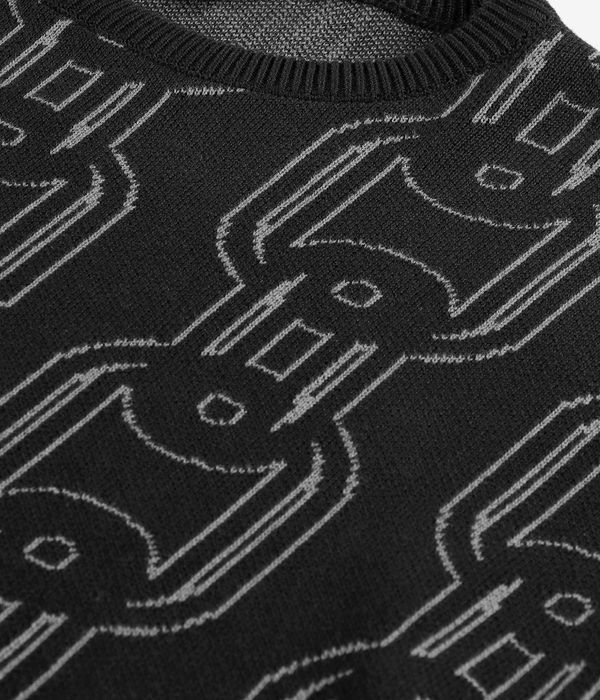 Antix Chains Organic Knit Sweatshirt (black)