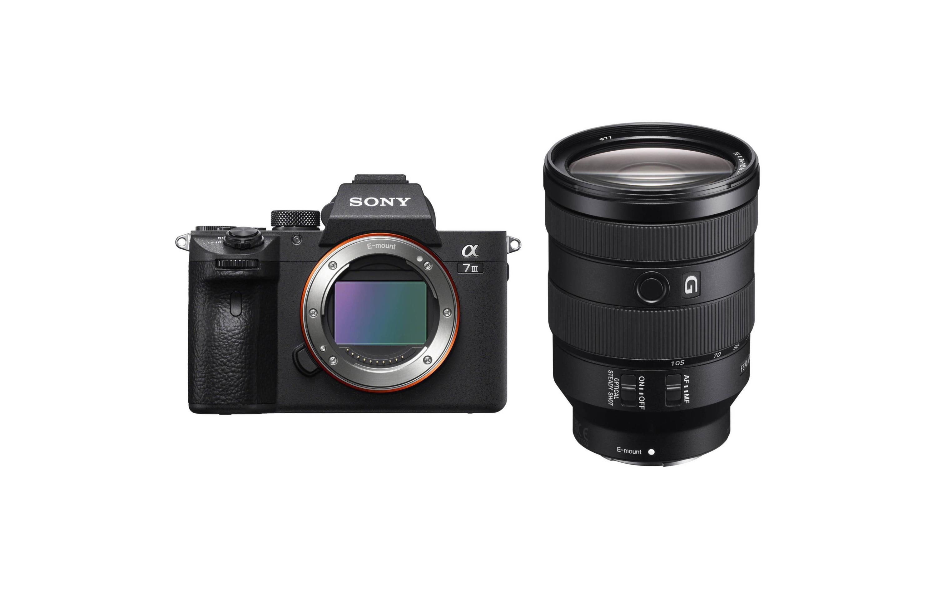 Fotokamera Alpha 7 III Kit 24-105 f/4 G OSS<br>Systemkamera mit 35-mm-Vollformatbildsensor