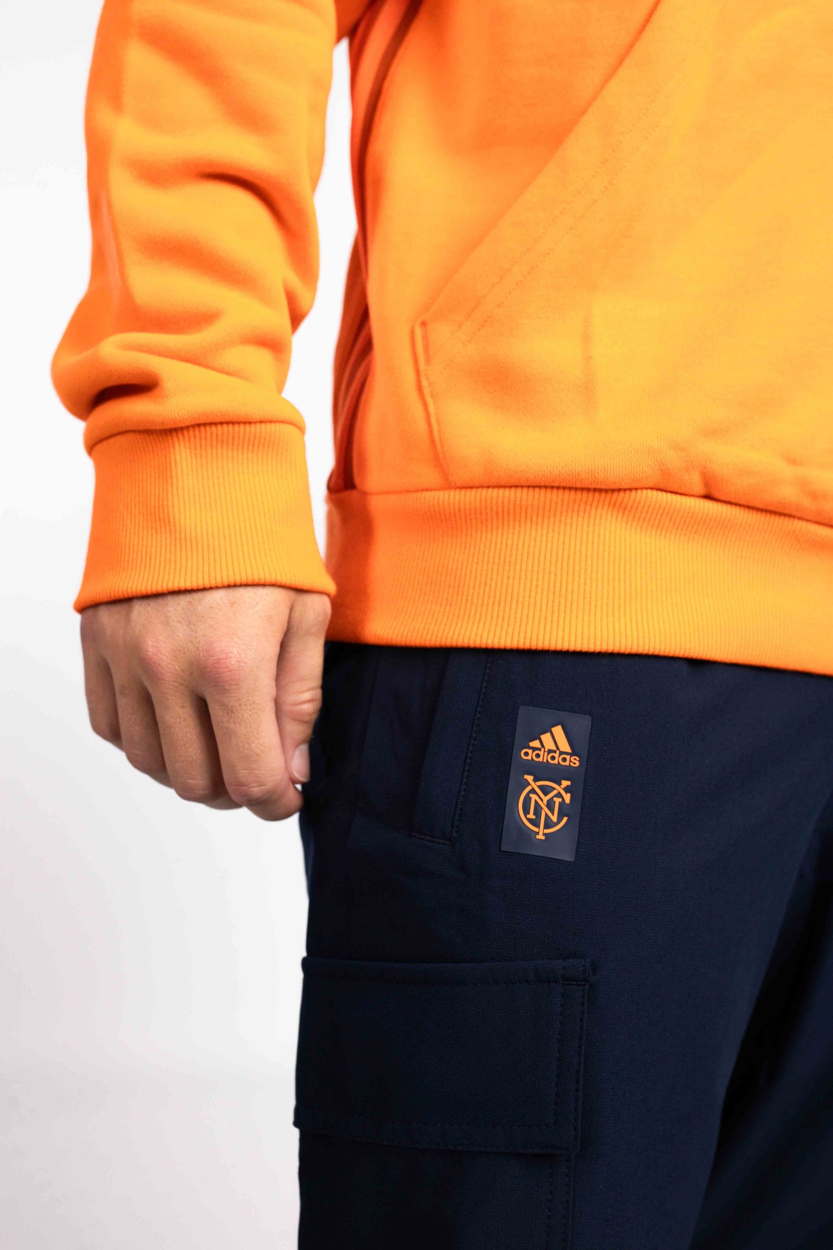 New York City FC Trainingspak Senior Oranje/Blauw