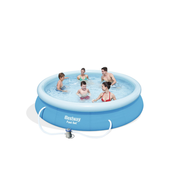 Bestway zwembad fast set rond 366