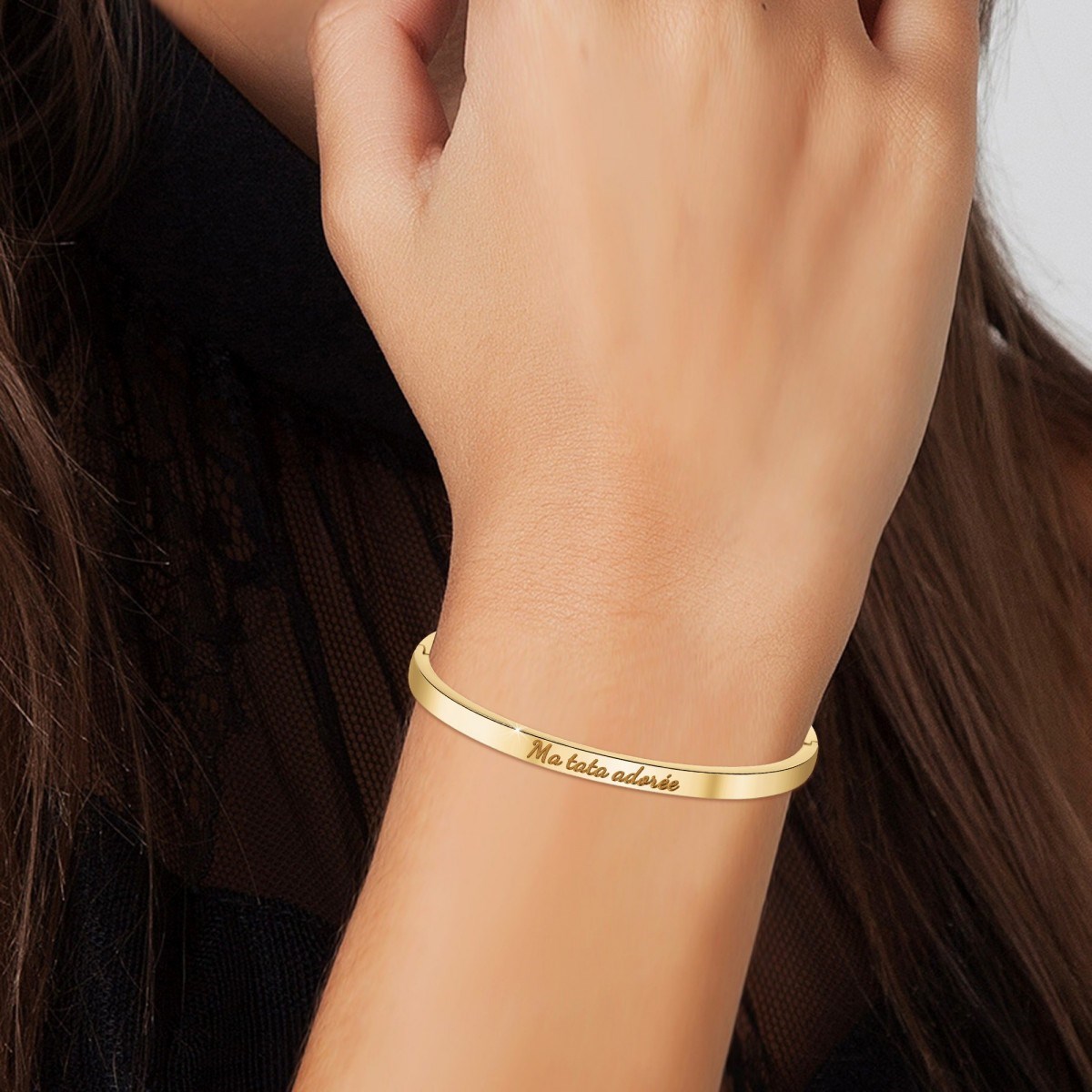 Ma tata adorée - Bracelet SC Crystal