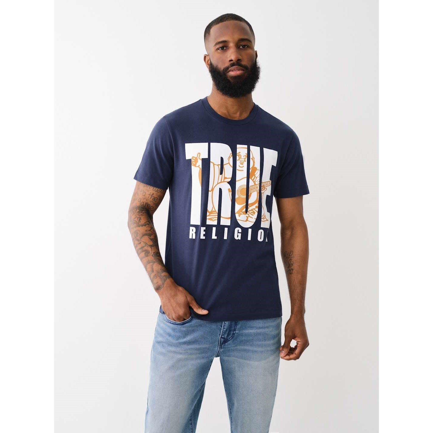 True Religion TR Buddha T Shirt Mens