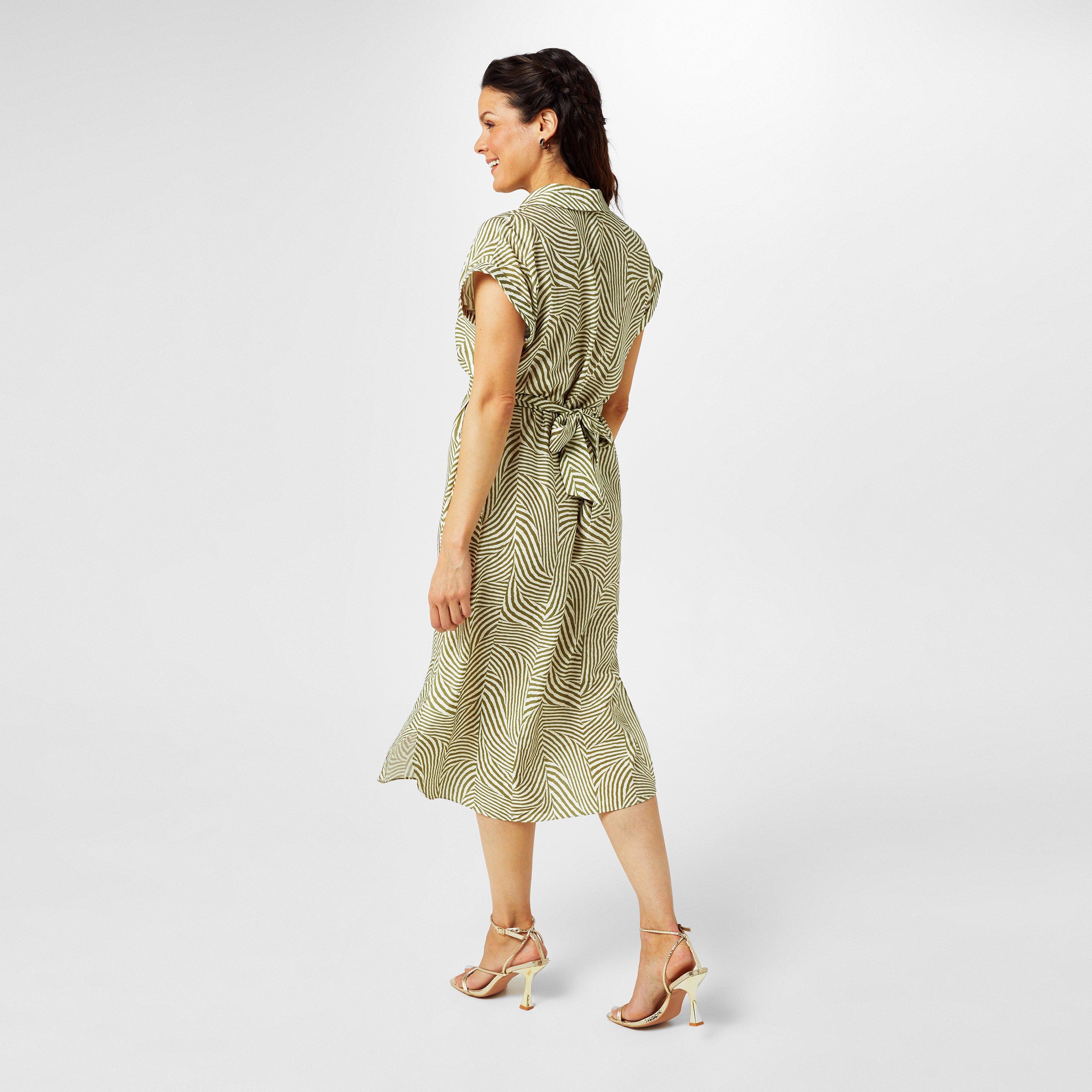 Biba Printed Shirt Dress