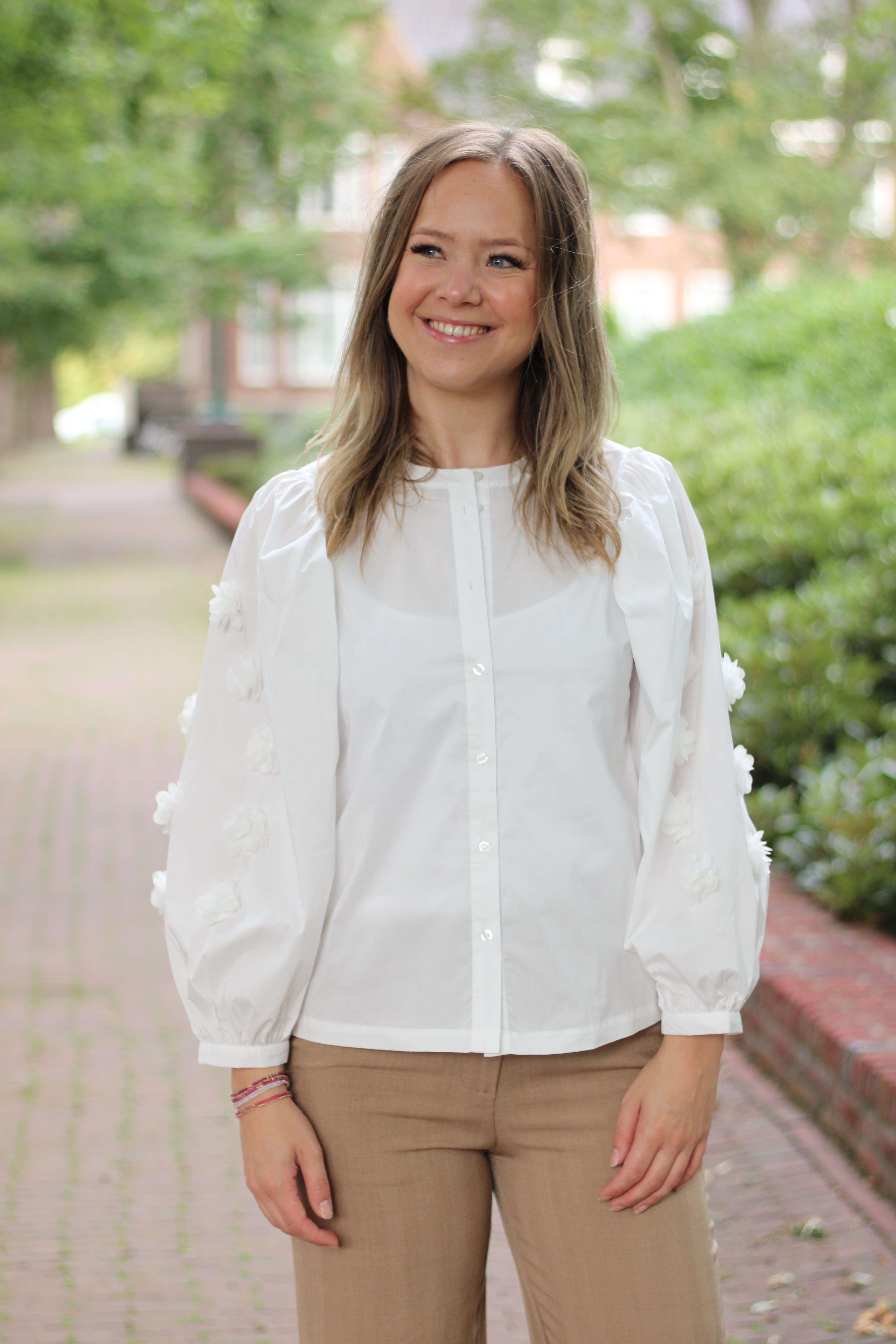 Culture - Elna Antoinett Shirt - Spring Gardenia