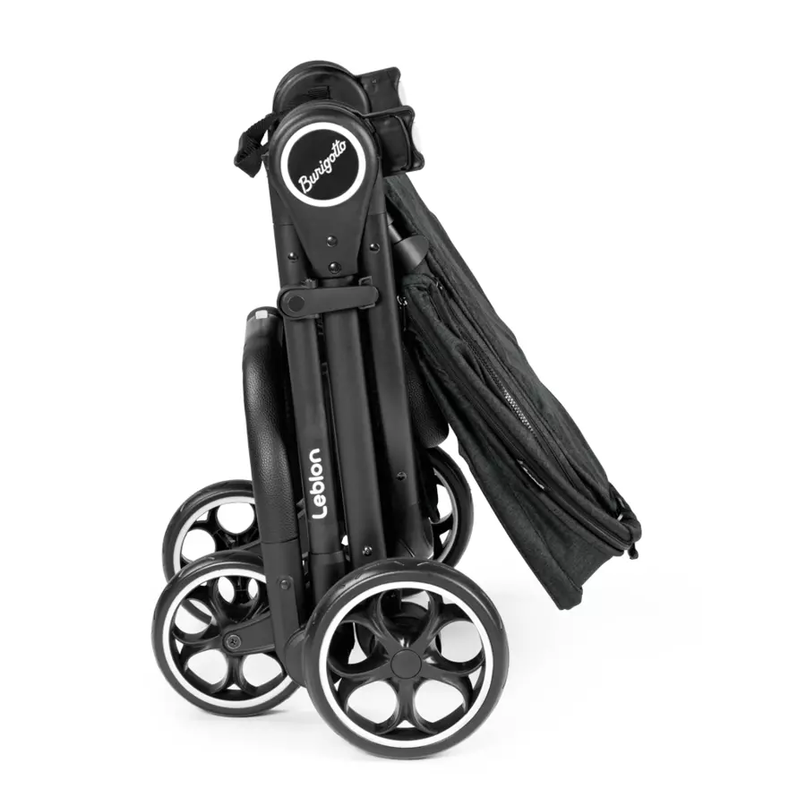 Burigotto Kombikinderwagen 3-in-1 Leblon Dark Grey