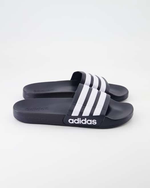 Adidas Adilette Shower Pantoletten in Blau