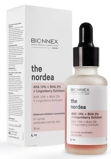 Bionnex Nordea Aha 10%   Bha 2%   Lingonberry Exfoliant 30ML
