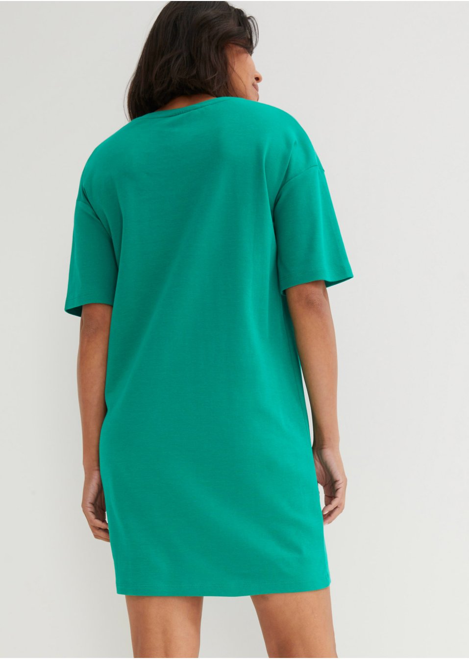 Lot de 2 robes T-shirt avec décolleté en V, oversize