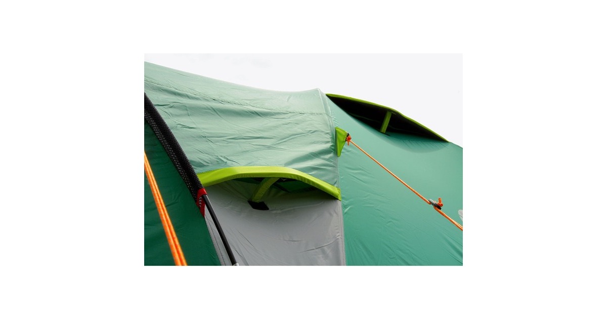 ColemanKobuk Valley 4 Plus tent  (Donkergroen/lichtgroen)
