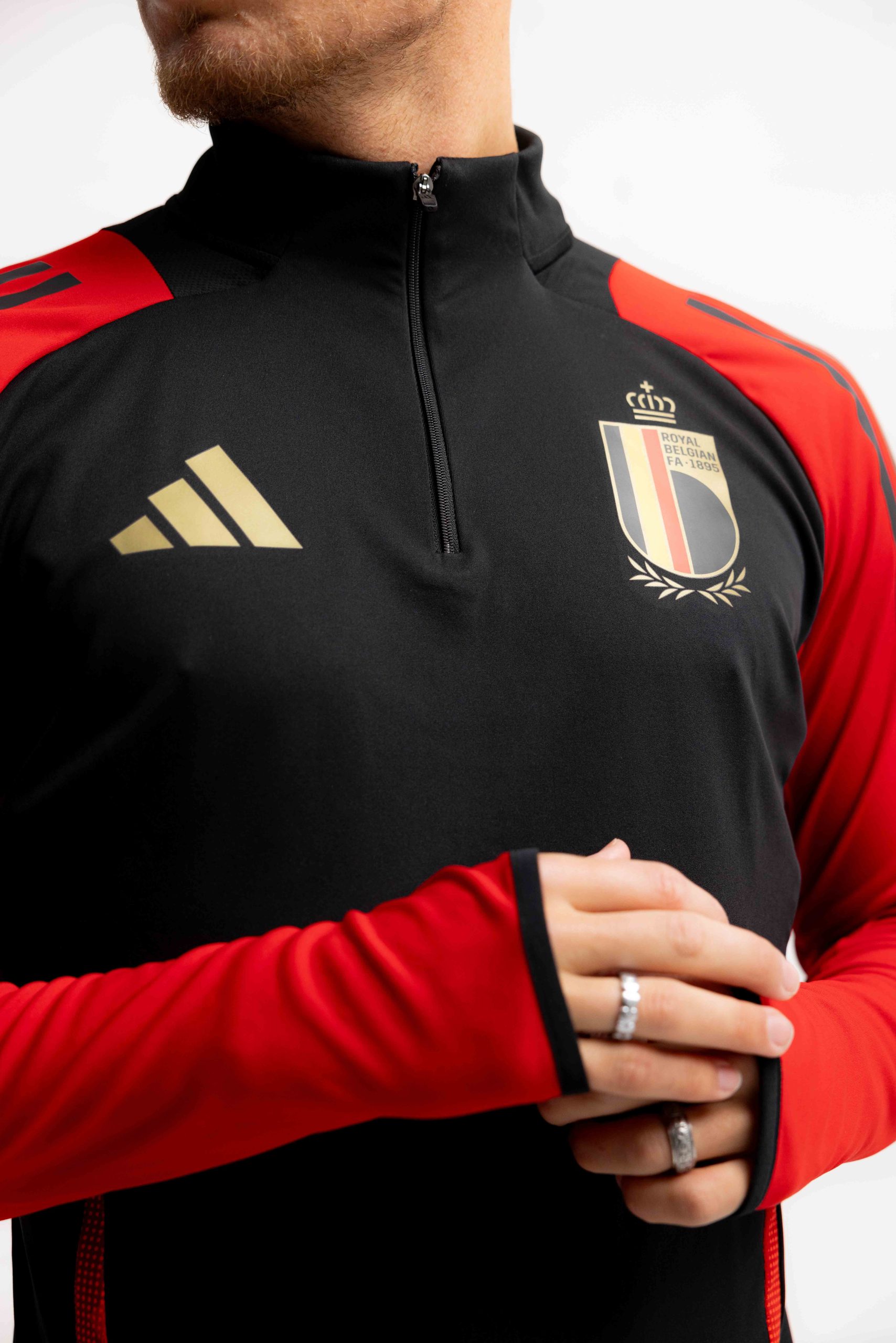 België Trainingspak 1/4 Zip Senior 2024-2026