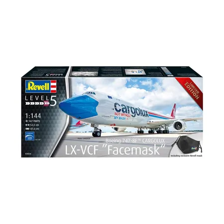 Revell Boeing 747-8F CARGOLUX LX-VCF 