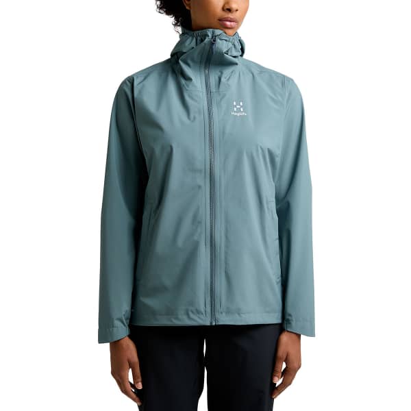 Veste randonnée HAGLÖFS KORP PROOF JACKET W STEEL BLUE