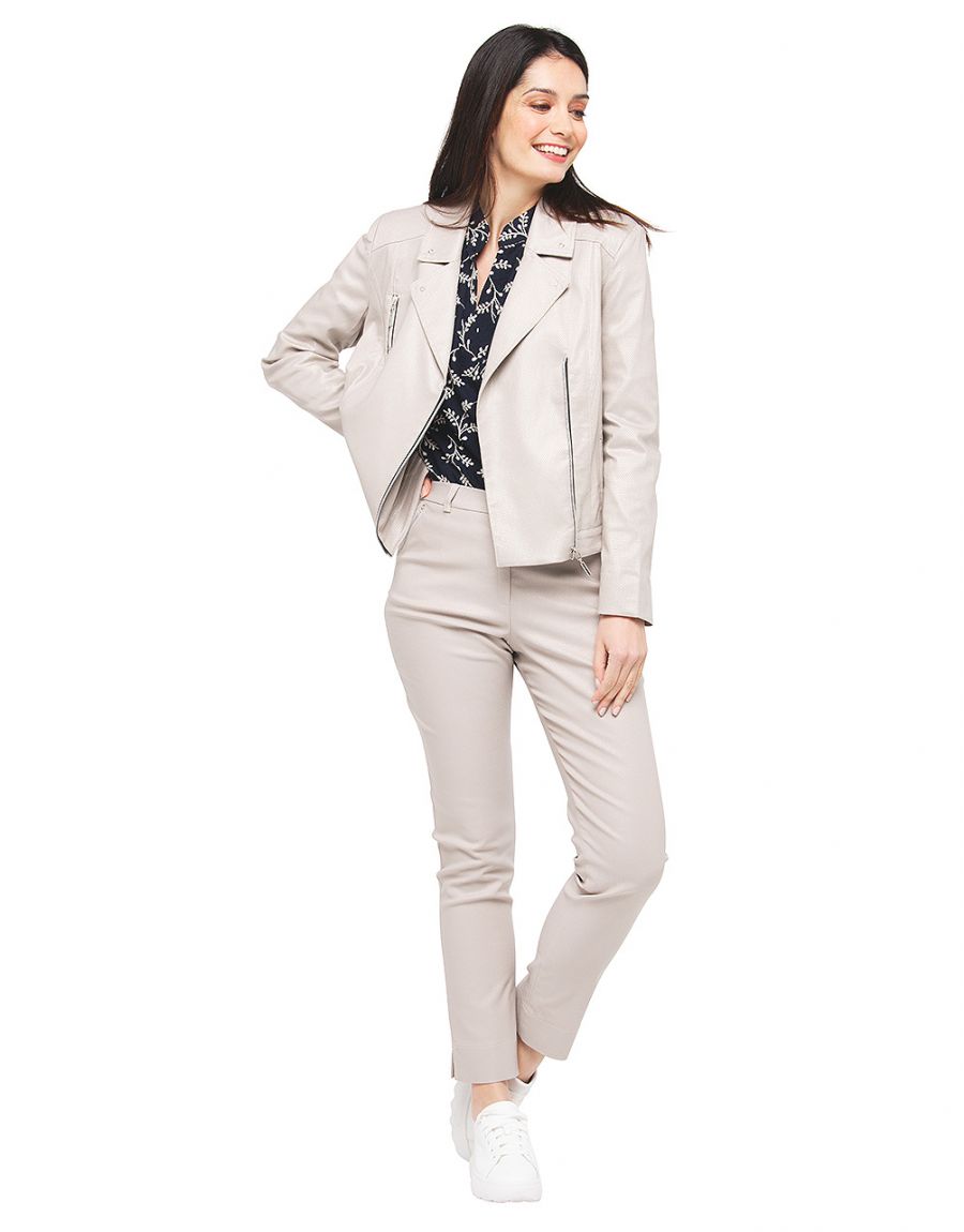 Veste cintrée beige