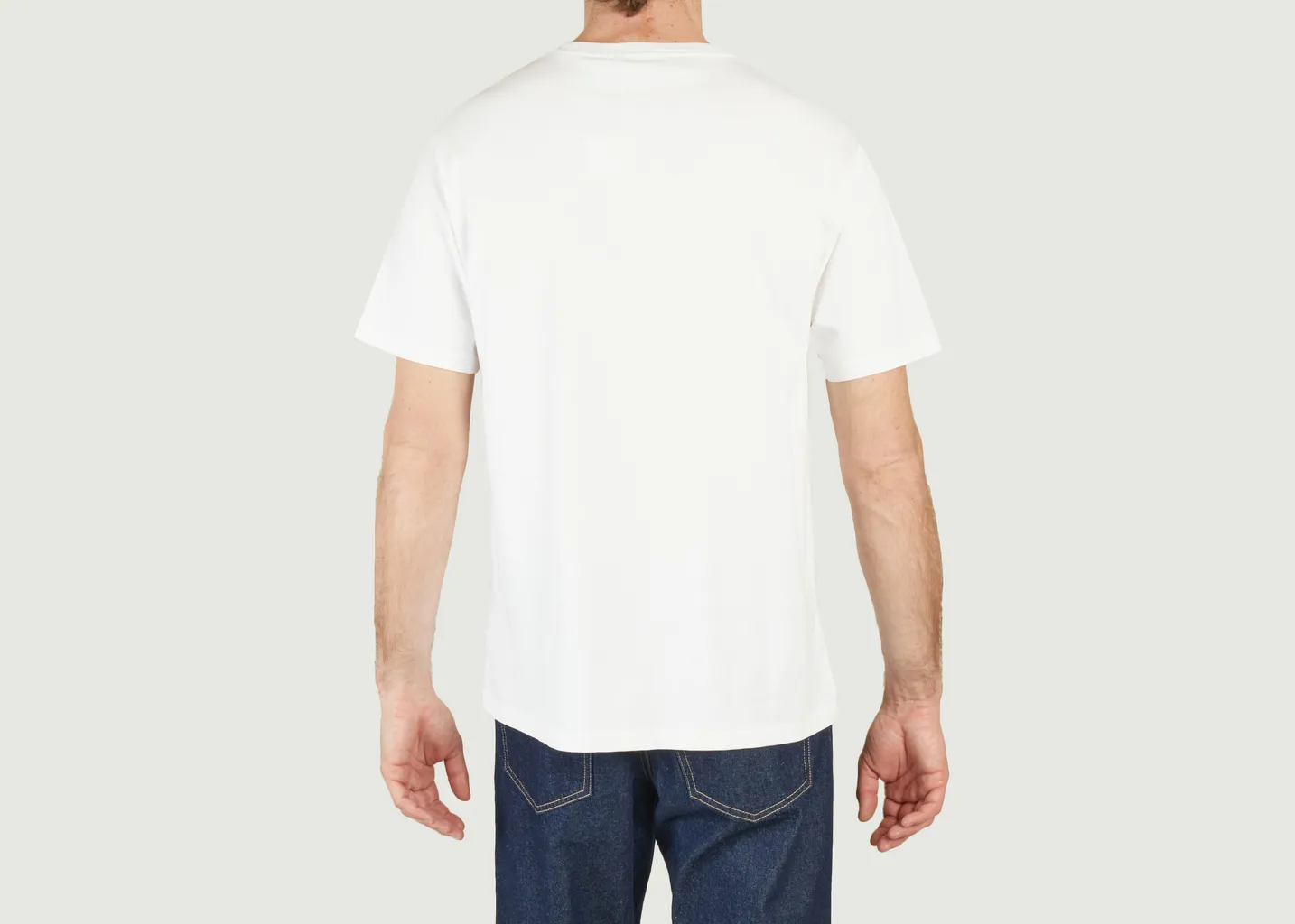 T-shirt Campus Fox Relaxed Maison Kitsuné