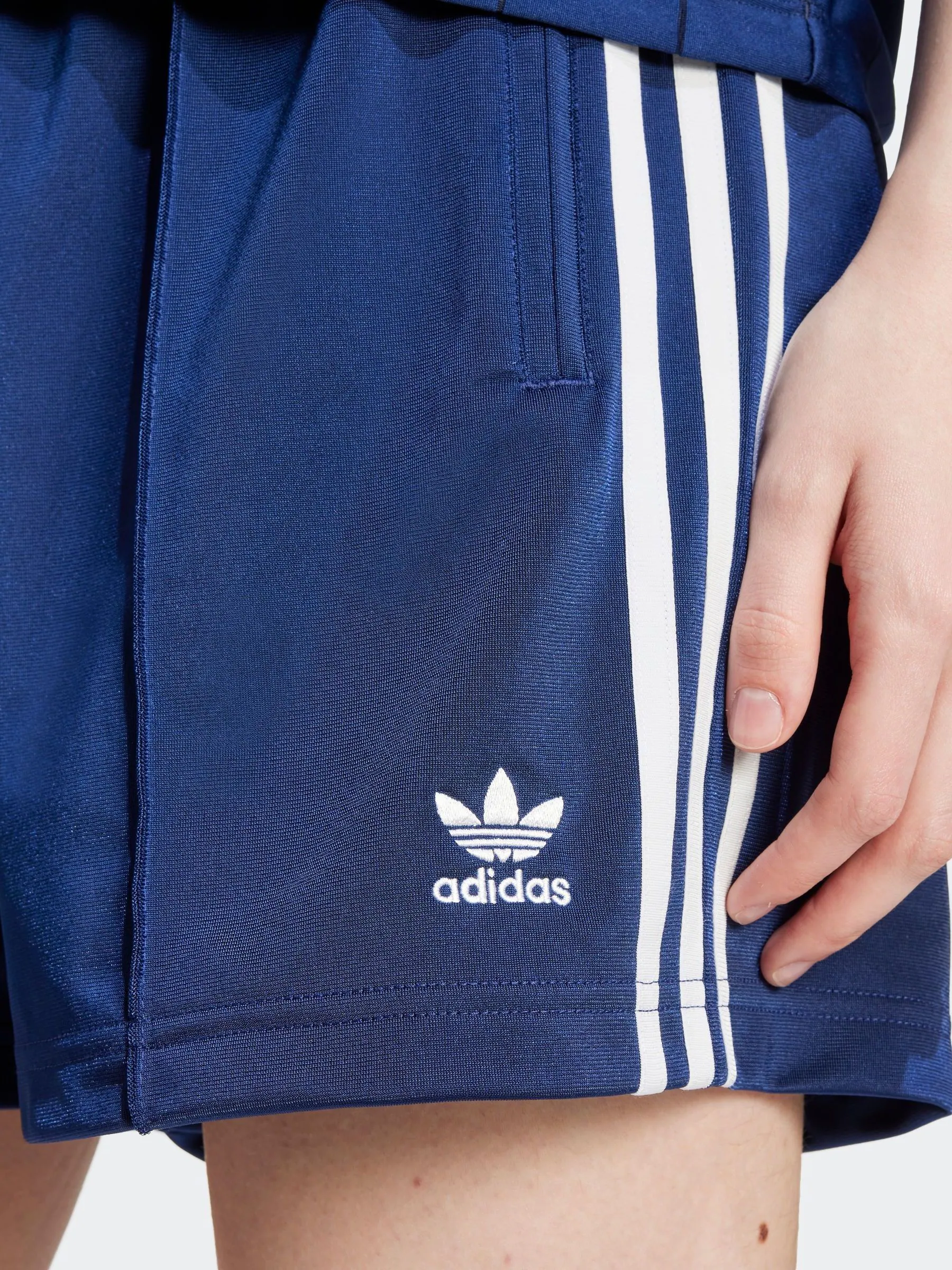 Donkerblauw - Adidas Original Firebird shorts