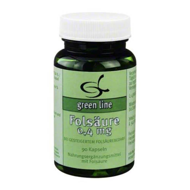 Folsäure 0,4 mg Kapseln, 90 St