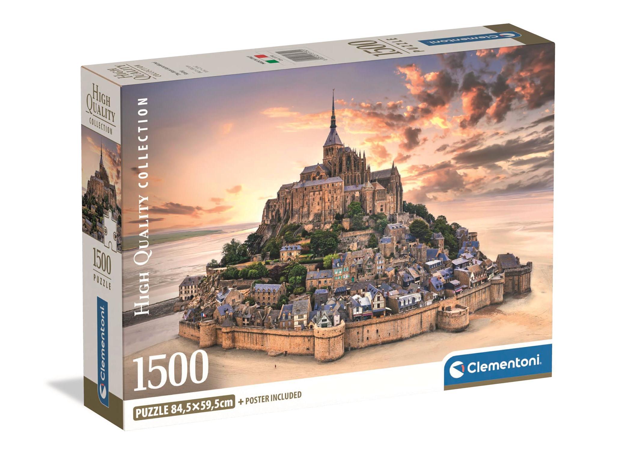 PUZZLE MONT CLEMENTONI SAINT-MICHEL 1500 PEÇAS