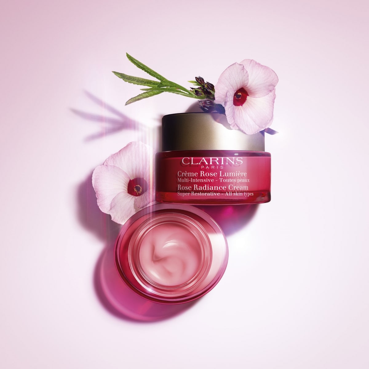 CLARINS Multi-Intensive Crème Rose Lumière