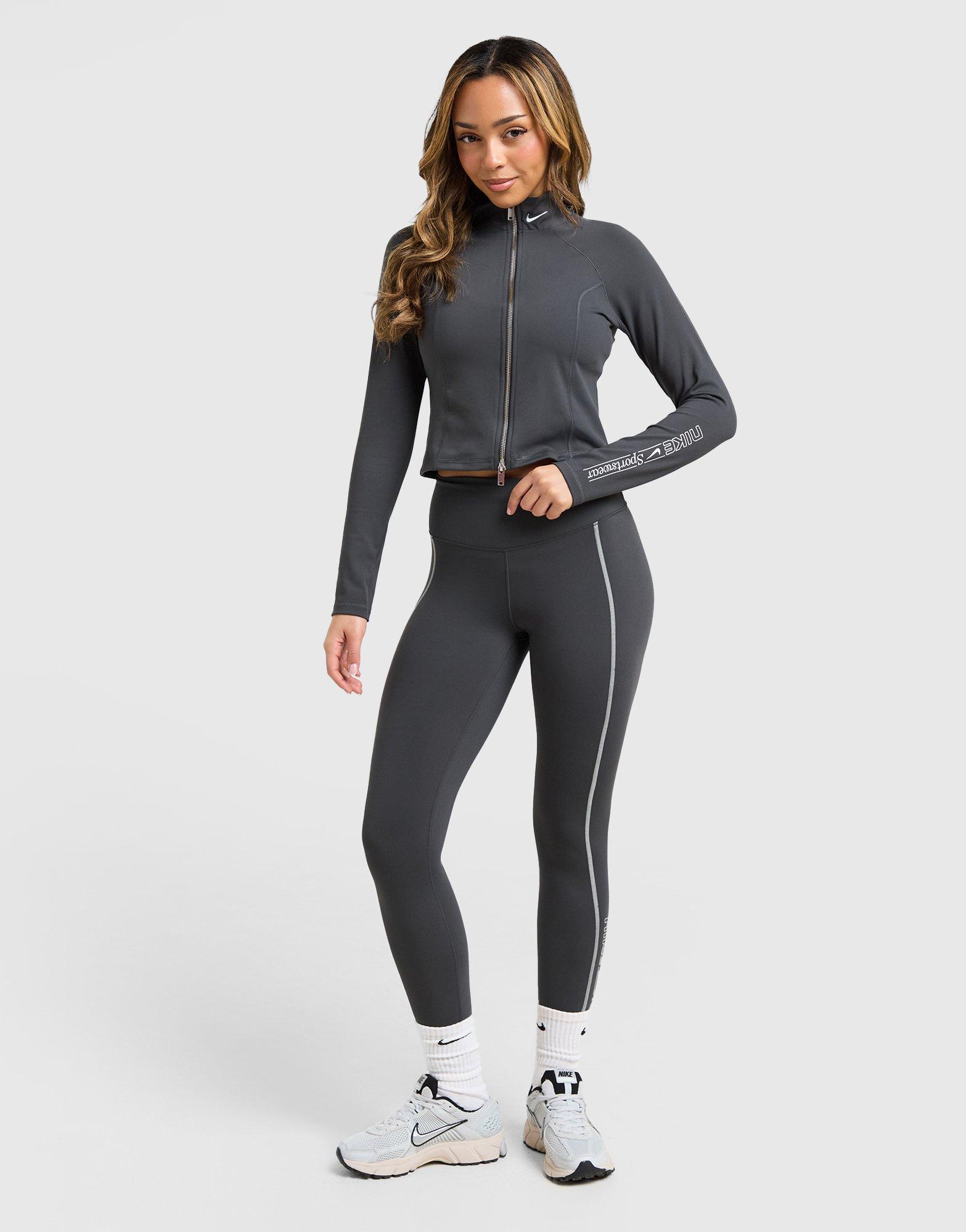 Nike Haut Zippé Training Femme