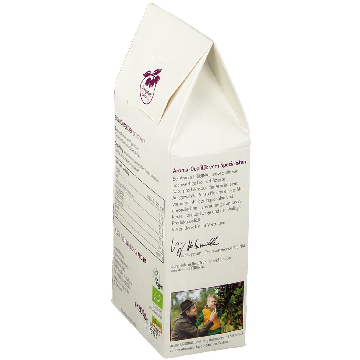 Bio Aronia Beeren getrocknet