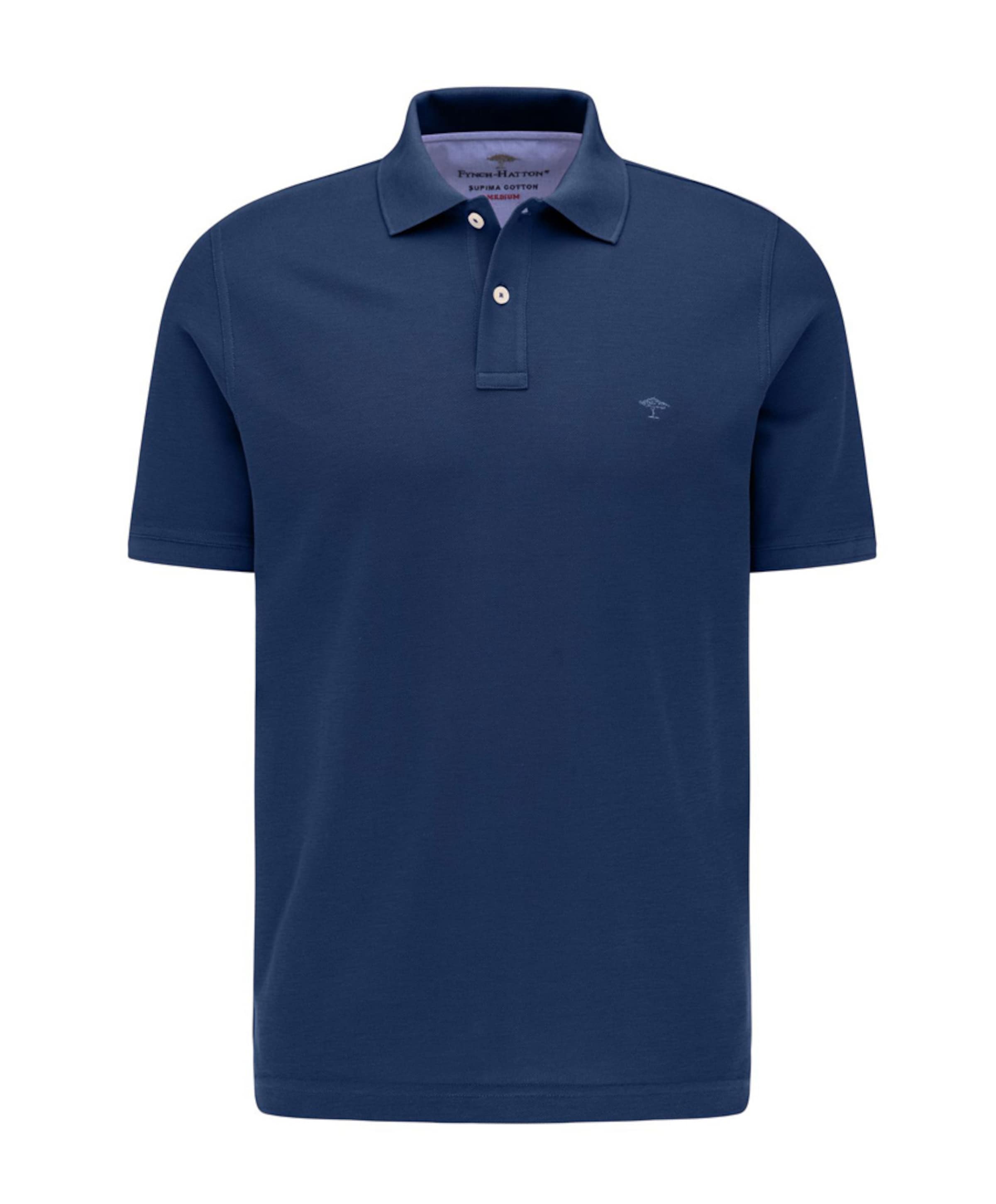 Fynch-Hatton Heren polo blauw