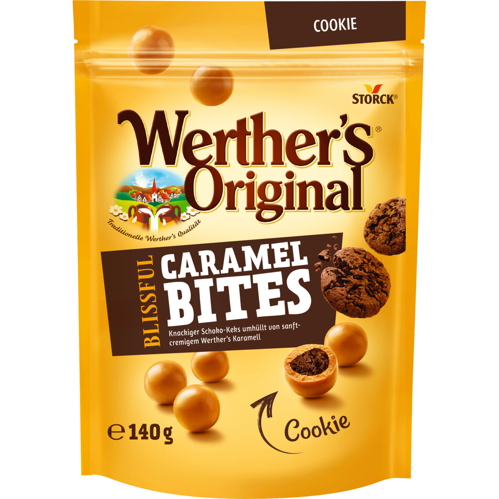 Werther's Caramel Blissfull Cookie 140 g