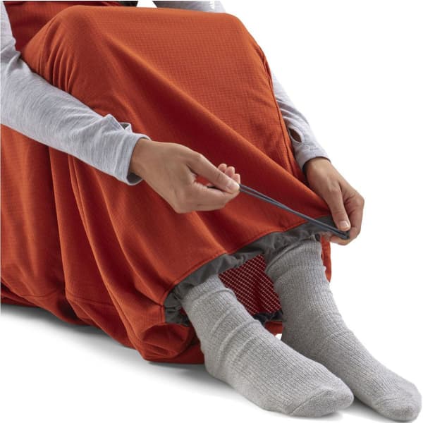 Drap sac de couchage SEA TO SUMMIT REACTOR FLEECE SLEEPING BAG LINER MUMMY W/ DRAWCORD STANDARD RED