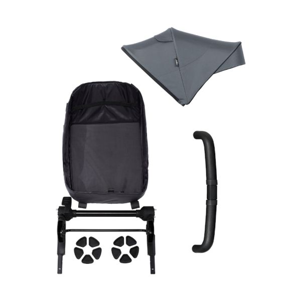 Easywalker Harvey 5 Duo Extension Set - Midnight Black