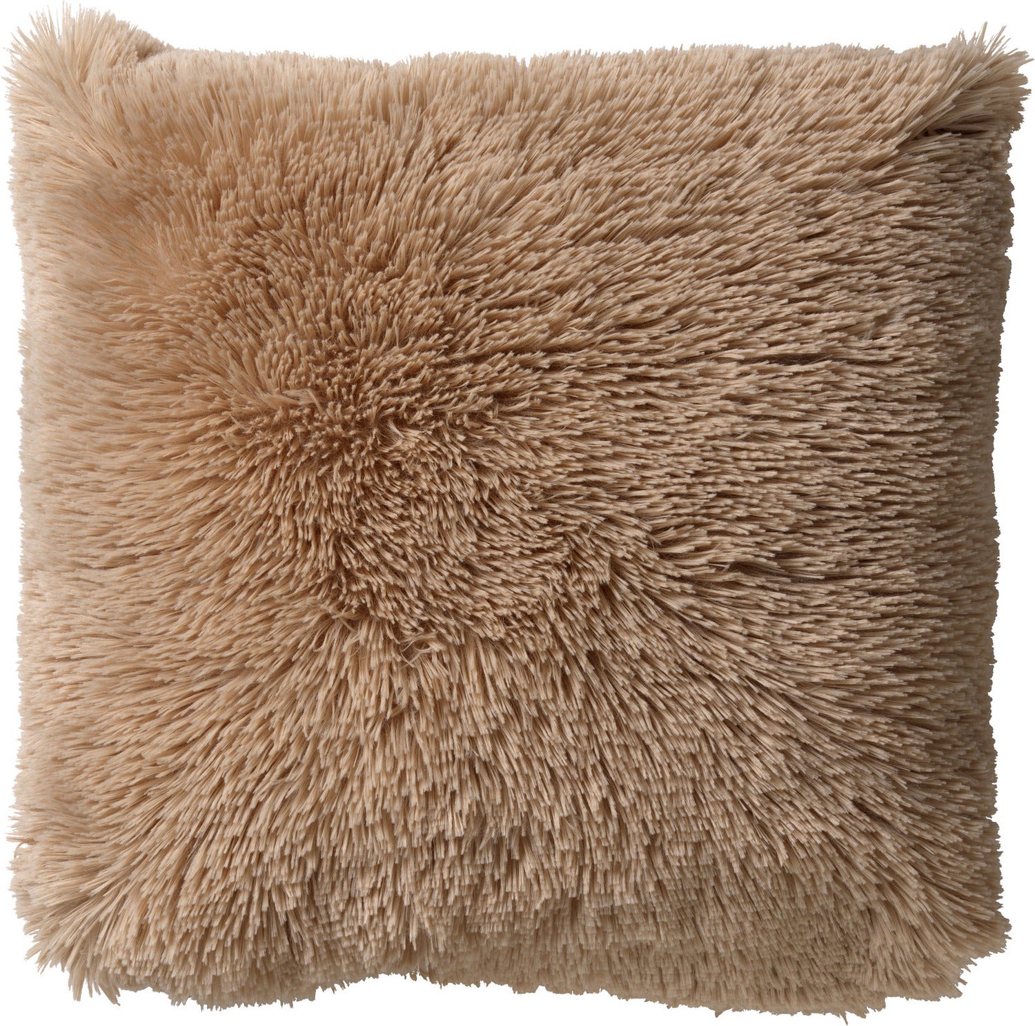Dutch Decor sierkussen Fluffy beige 45 x 45 x 5 cm